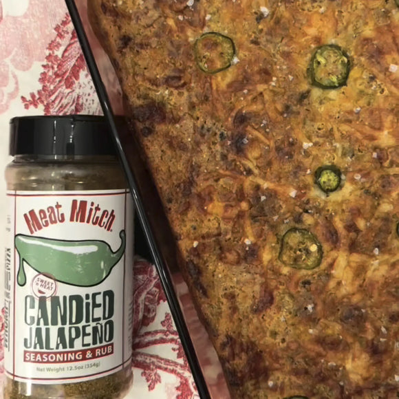 Thumbnail for article: Candied Jalapeño Cornbread Casserole