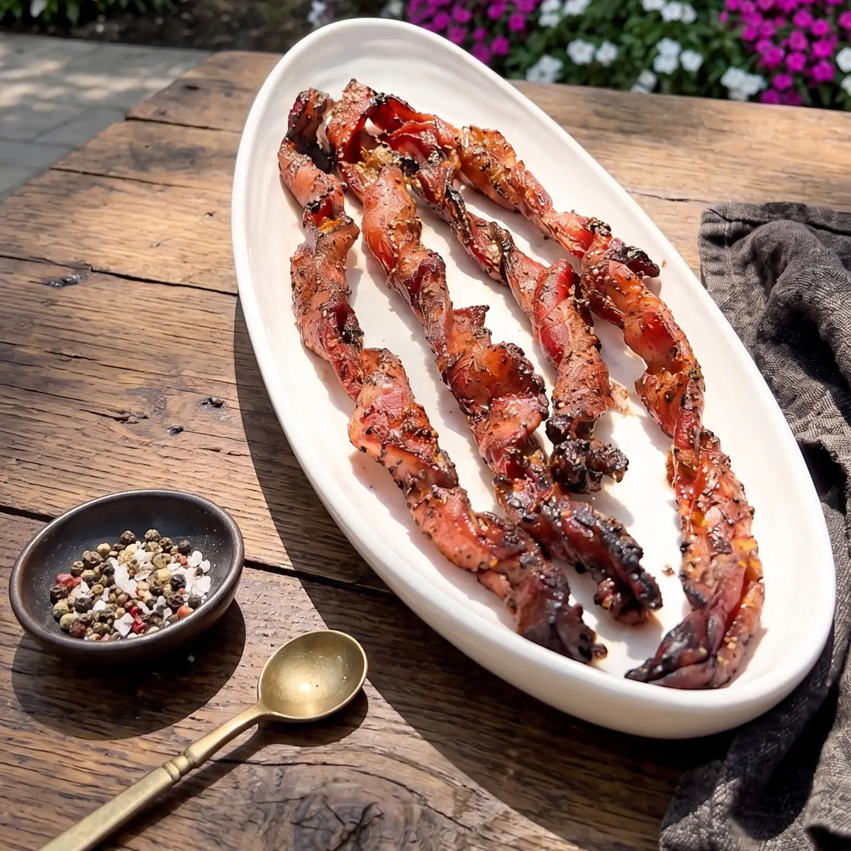 Candied Jalapeño Bacon Twists
