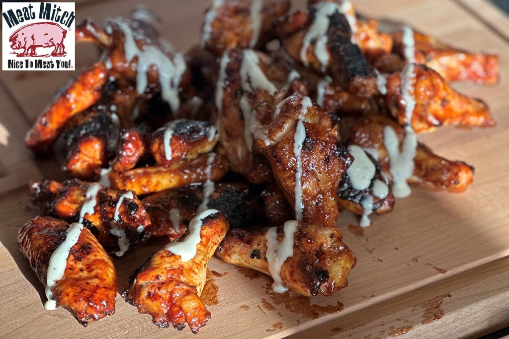 Meat Mitch Smoked Wings Stay Hot! Recipe
