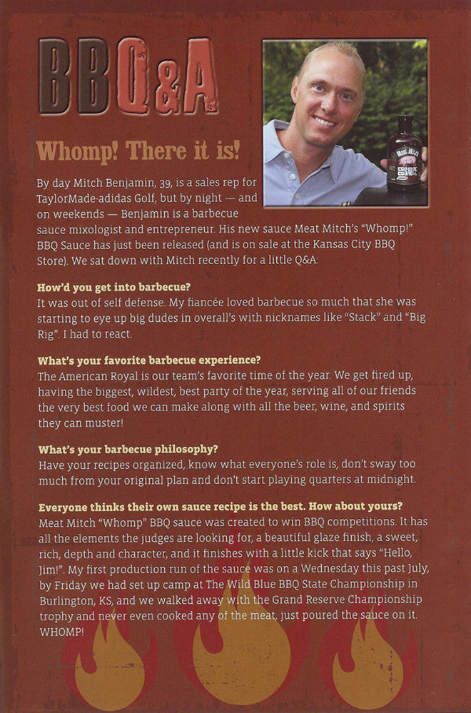 WHOMP! there it is! how Meat Mitch got started