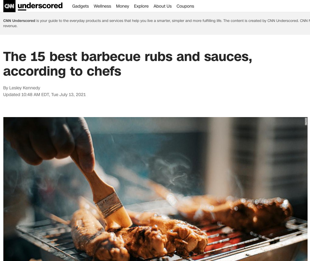 CNN Underscored - The 15 best barbecue rubs and sauces, according to chefs