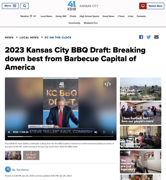 Thumbnail for article: The Draft: Let's Draft some BBQ from Barbecue Capital of America
