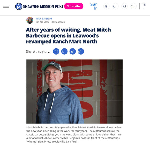 Thumbnail for article: Meat Mitch, the Restaurant: Leawood’s Ranch Mart North shopping center
