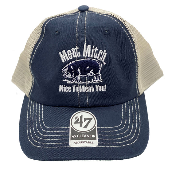Meat Mitch Logo Trucker Hat - SHIPS FREE!