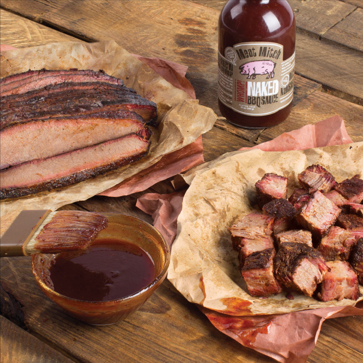 Meat Mitch - The Whole Packer - Burnt Ends & Sliced Brisket - View larger image 1 of 4