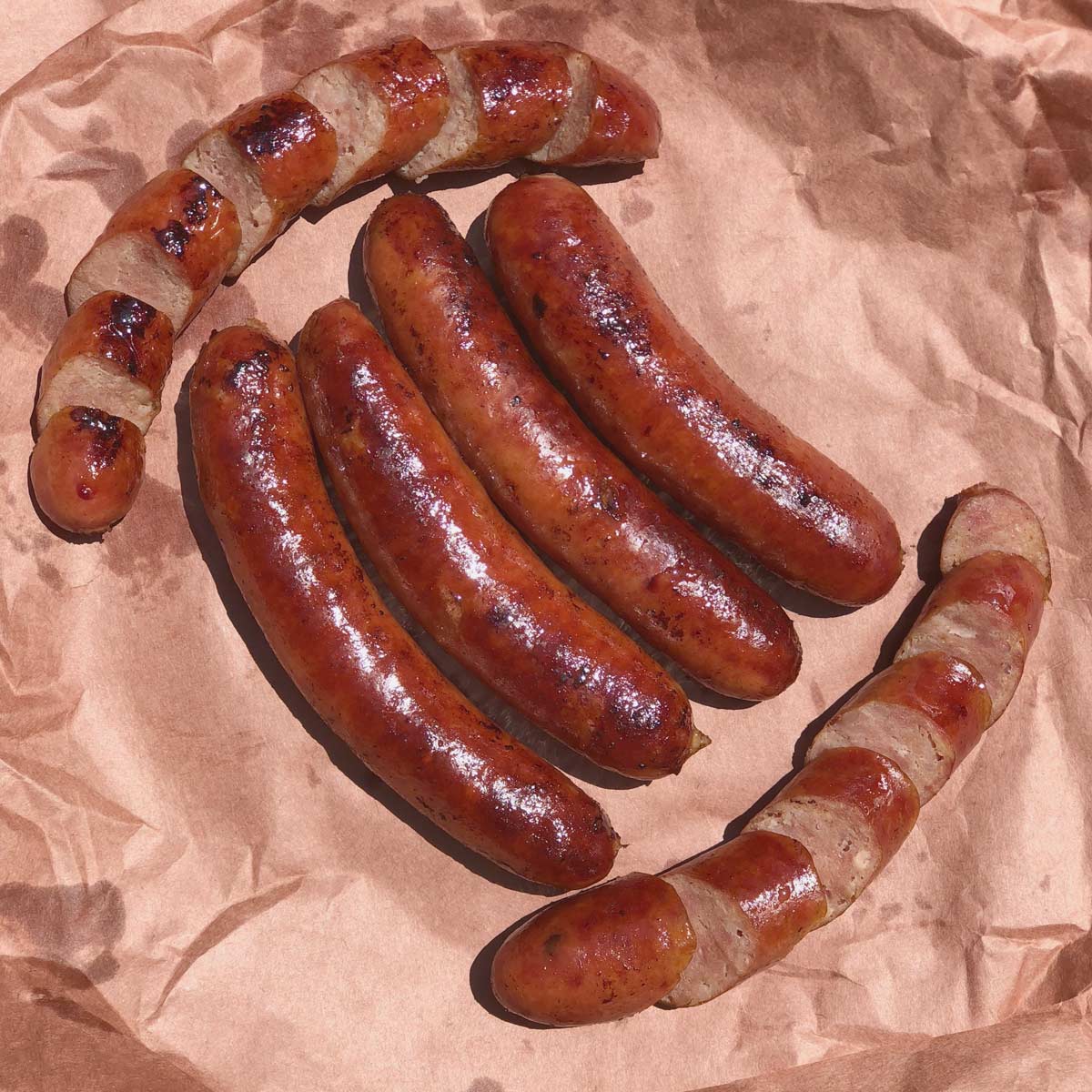 Smoked Pork Sausage Links - View larger image 2 of 4